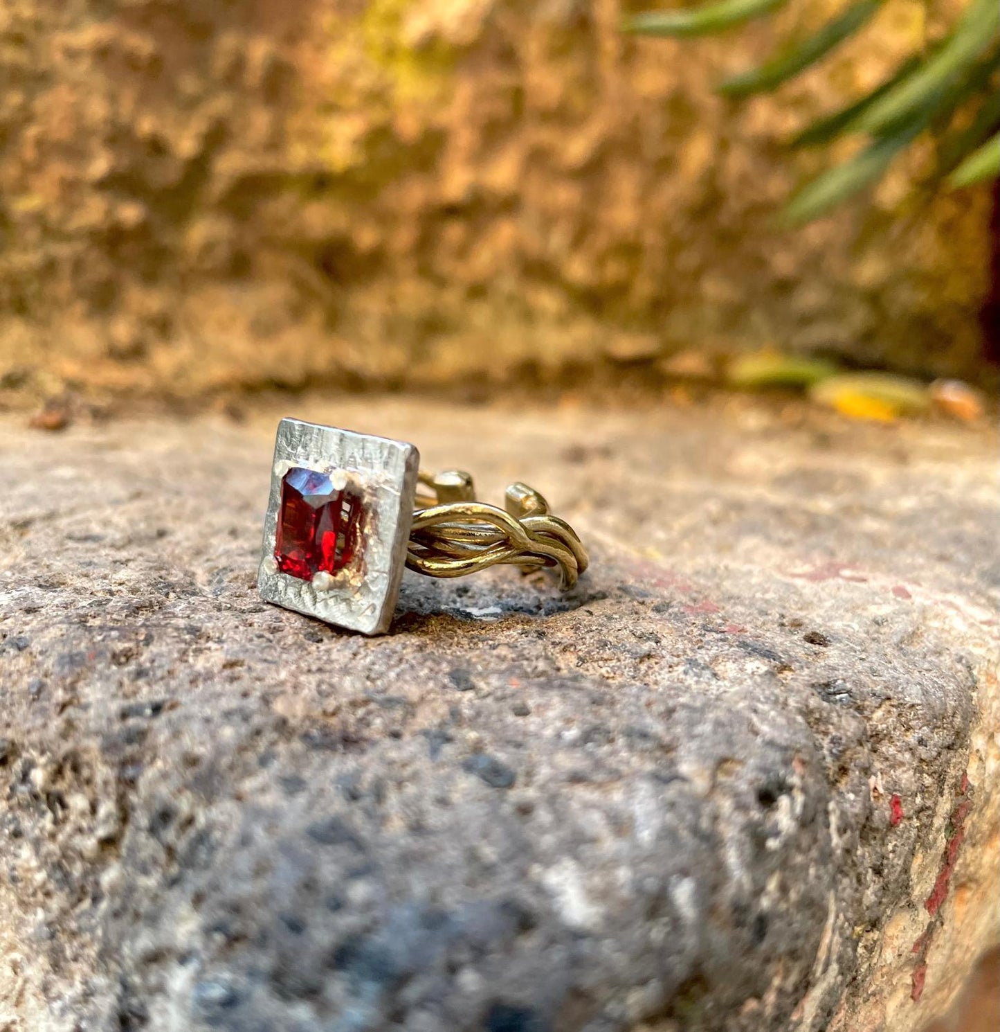 Anello Intrecci di Kore