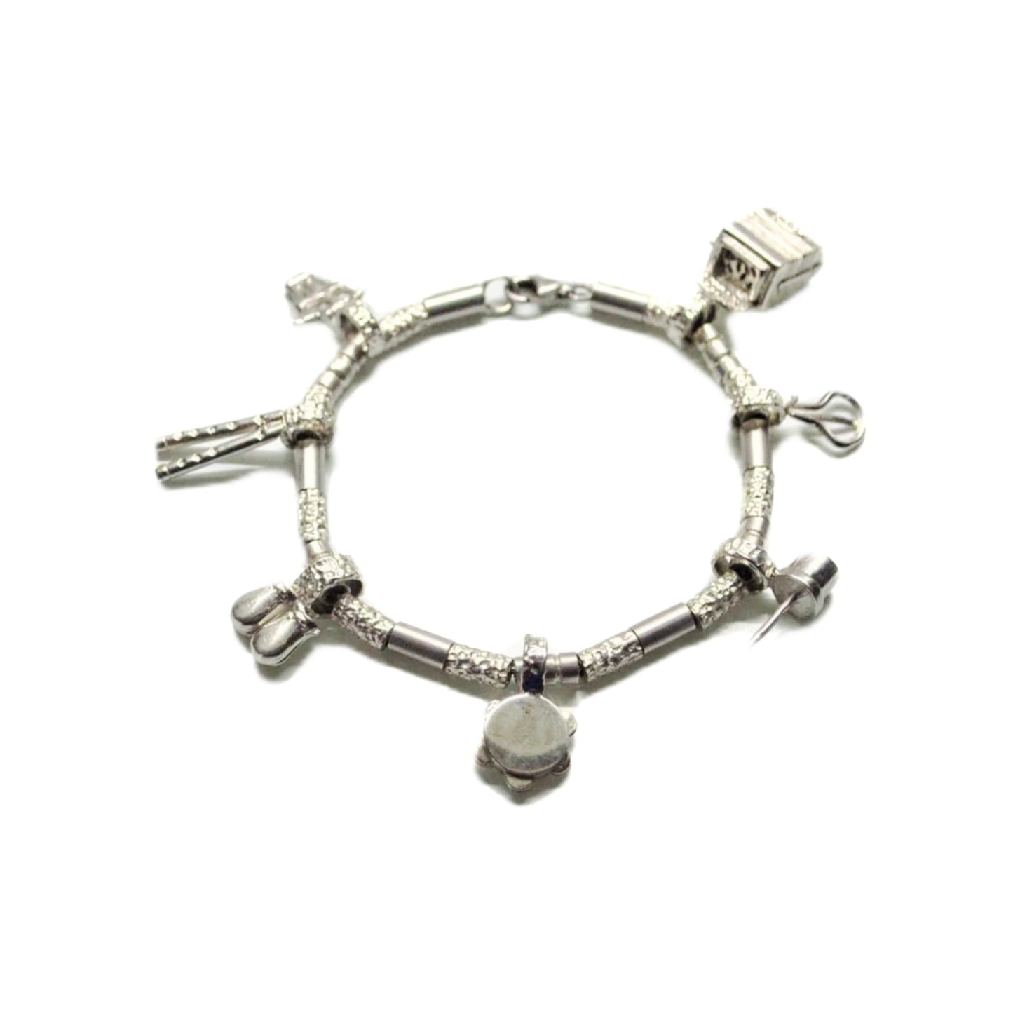 Bracciale completo di linea charms in argento 925 BRT1 - Mogavero